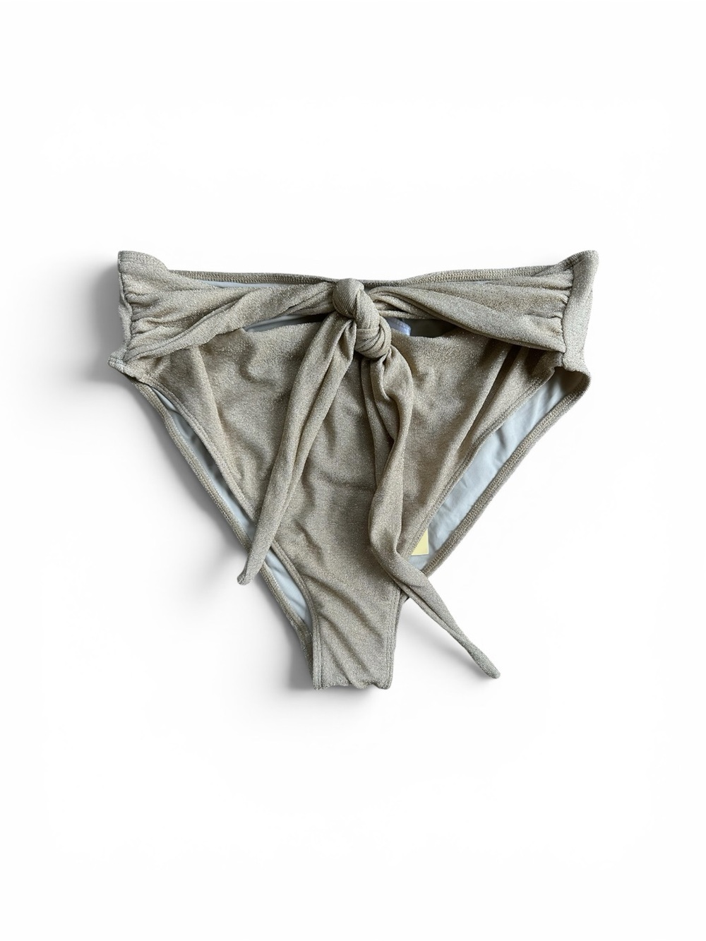 NWT Charlie Holiday Effie wrap bikini bottoms golden hour